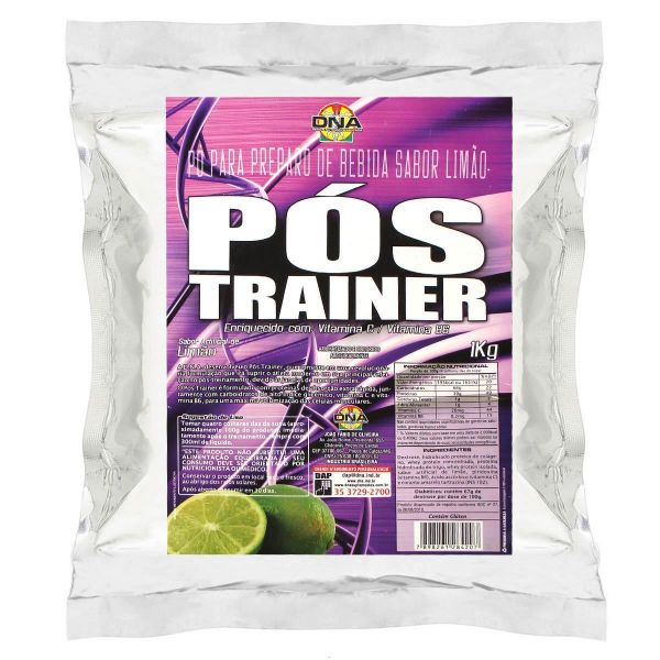 Pós Trainer Refil (Morango) (1000g) - D.N.A